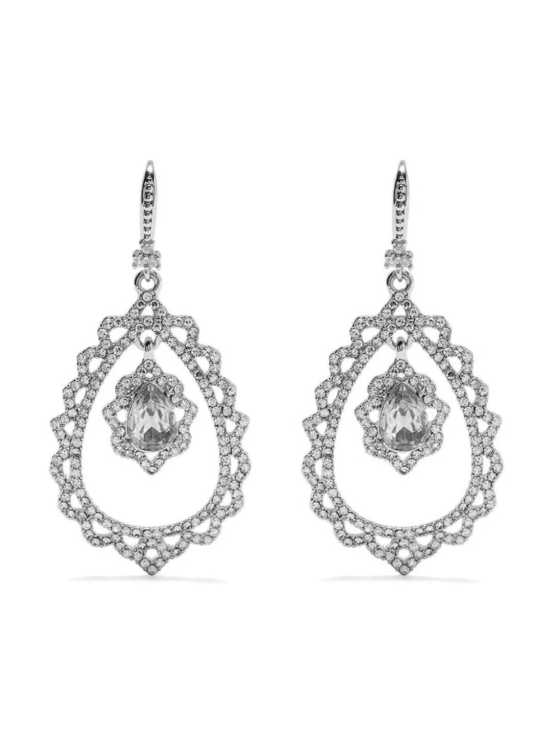 TEARDROP CHANDELIER EARRING - 1