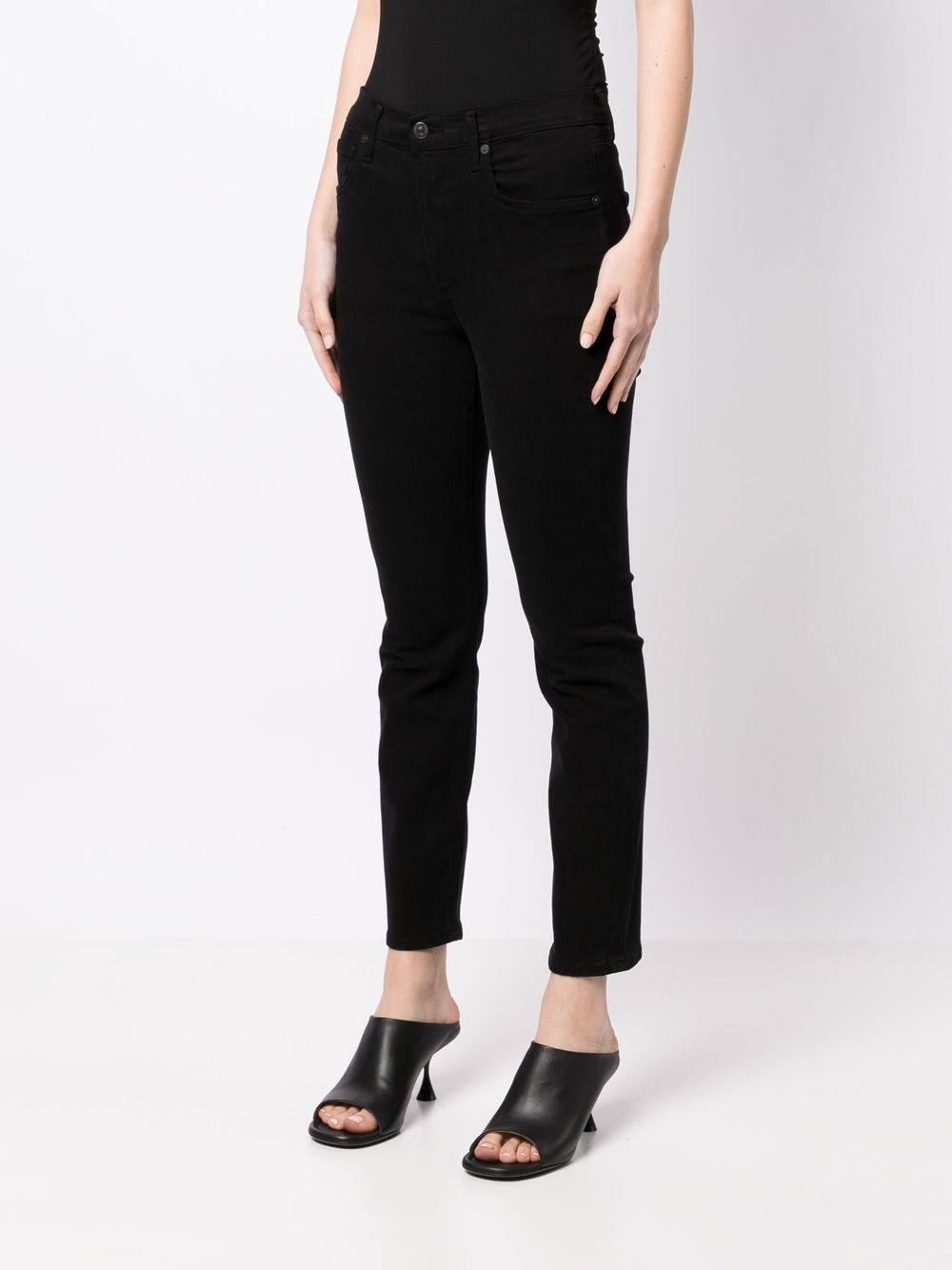 high-waisted Vintage slim-cut jeans - 3