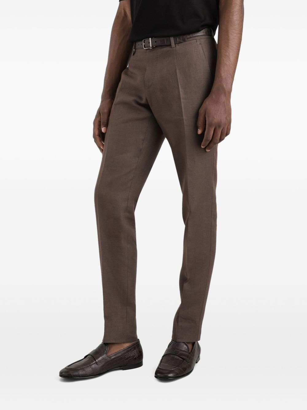 pressed-crease trousers - 4