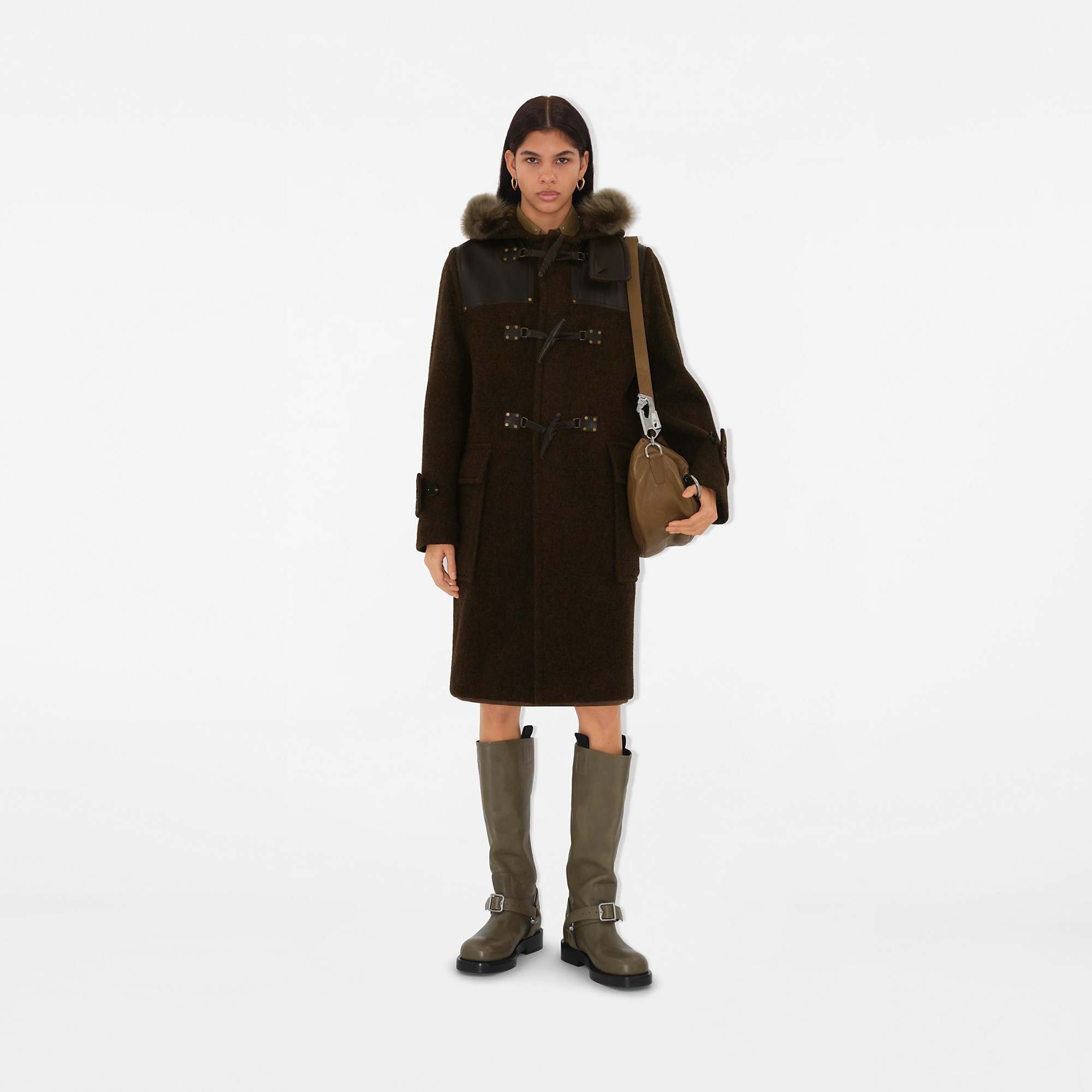 Wool Duffle Coat - 2