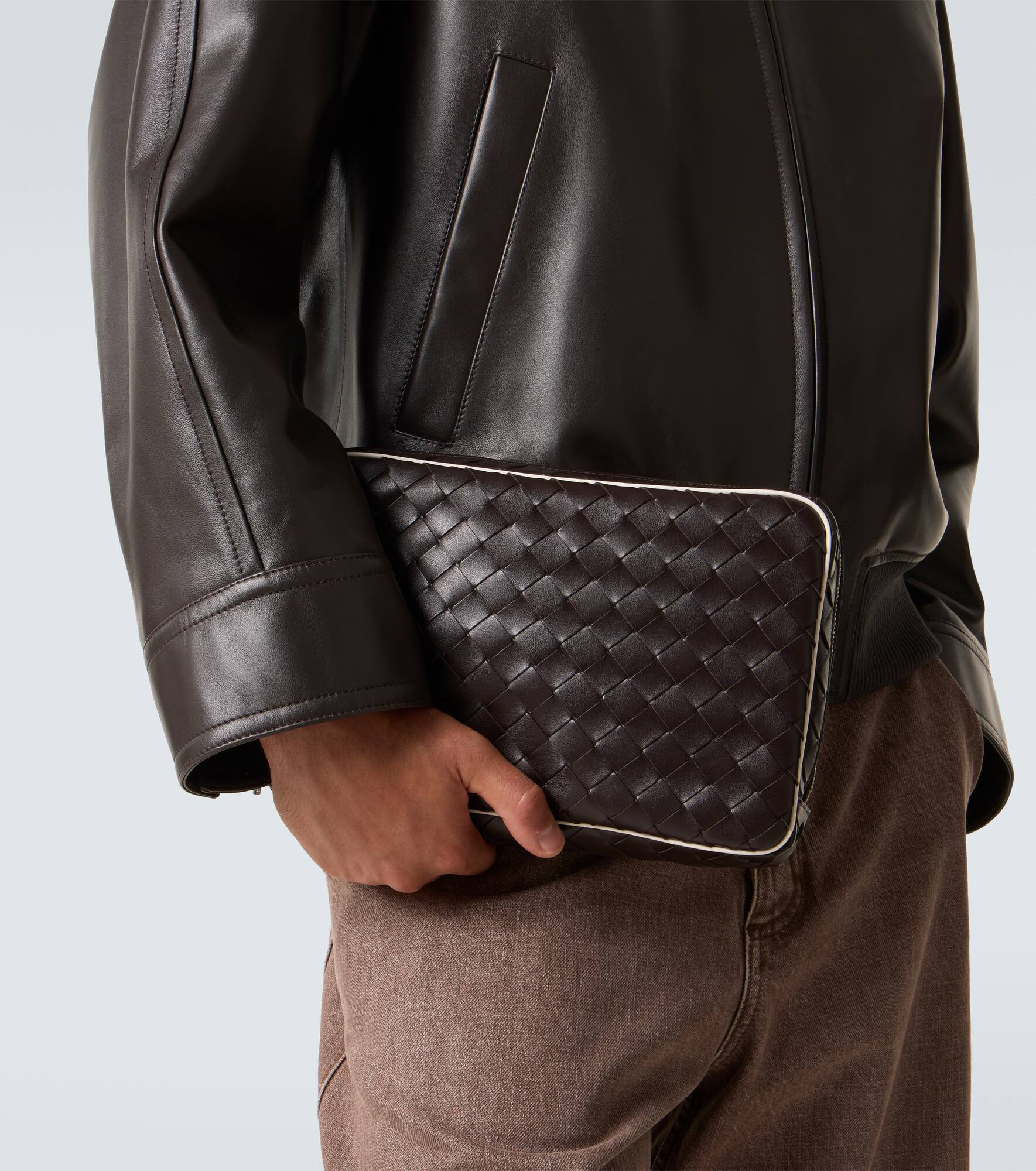 Getaway Large leather briefcase - 3