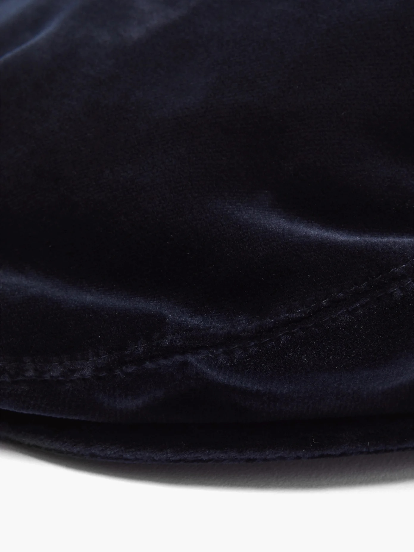 Cotton-velvet flat cap - 2