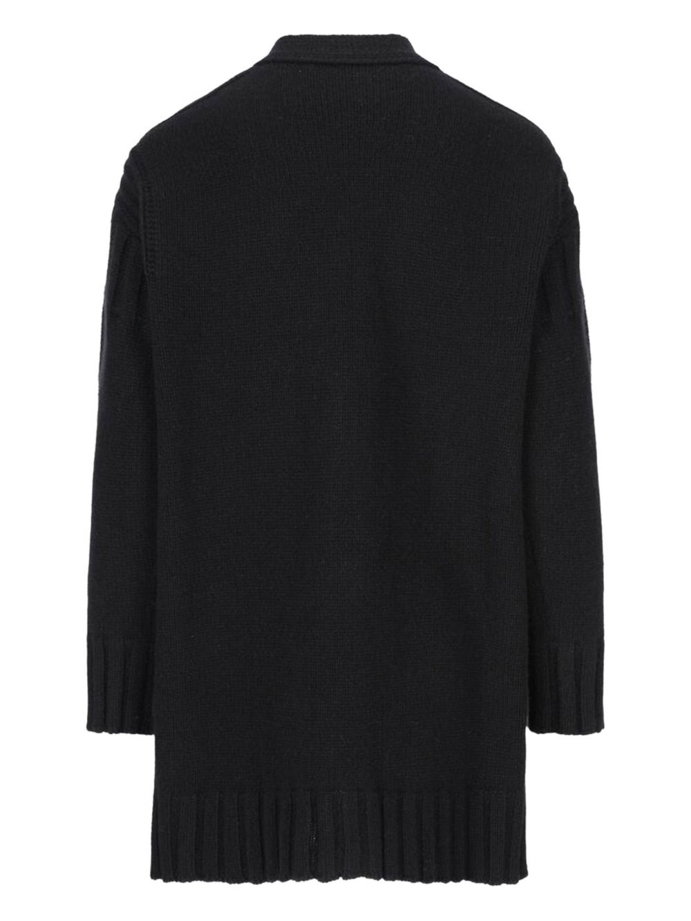 wool V-neck cardigan - 2