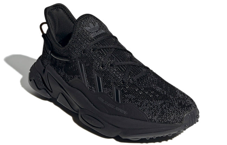 (WMNS) adidas Ozweego Knit 'Black Grey' GV8239 - 3