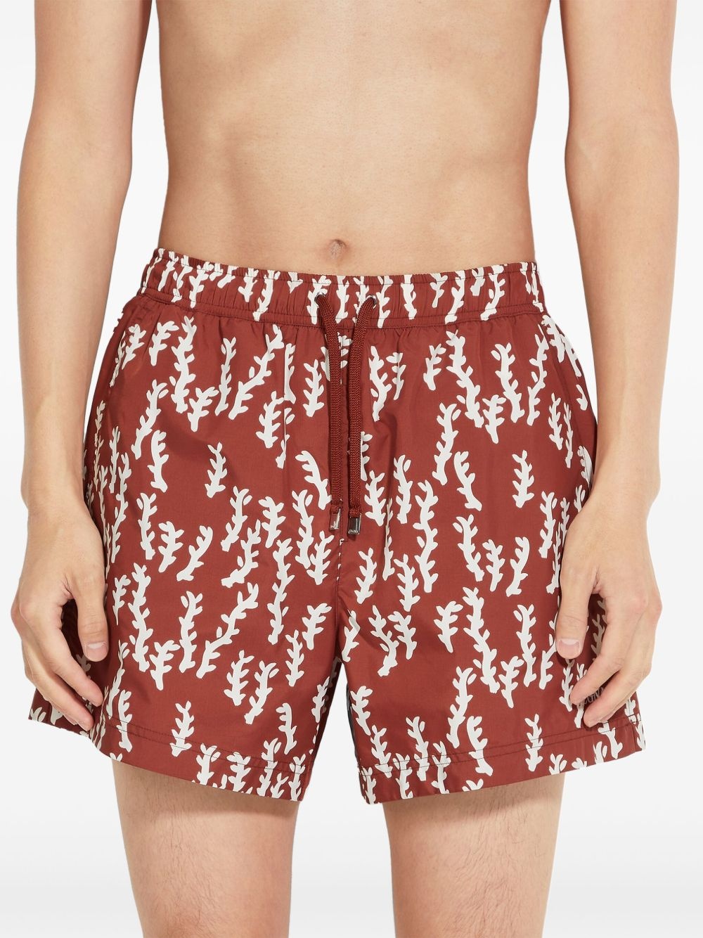 printed swim shorts - 2