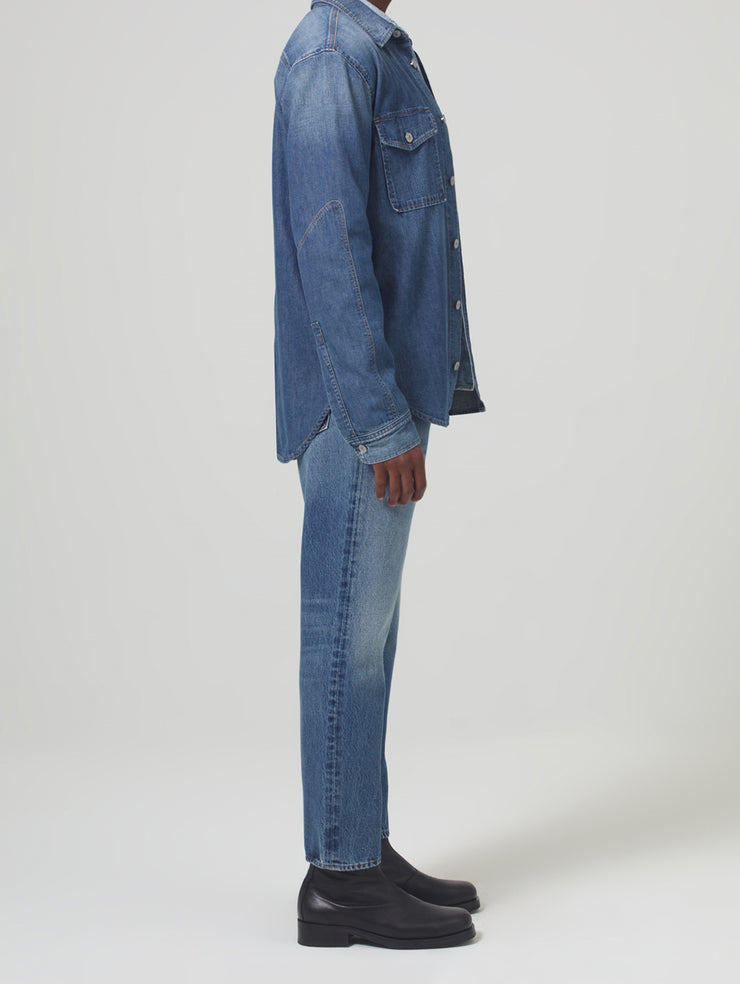 FINN RELAXED RISE TAPER JEAN - 3