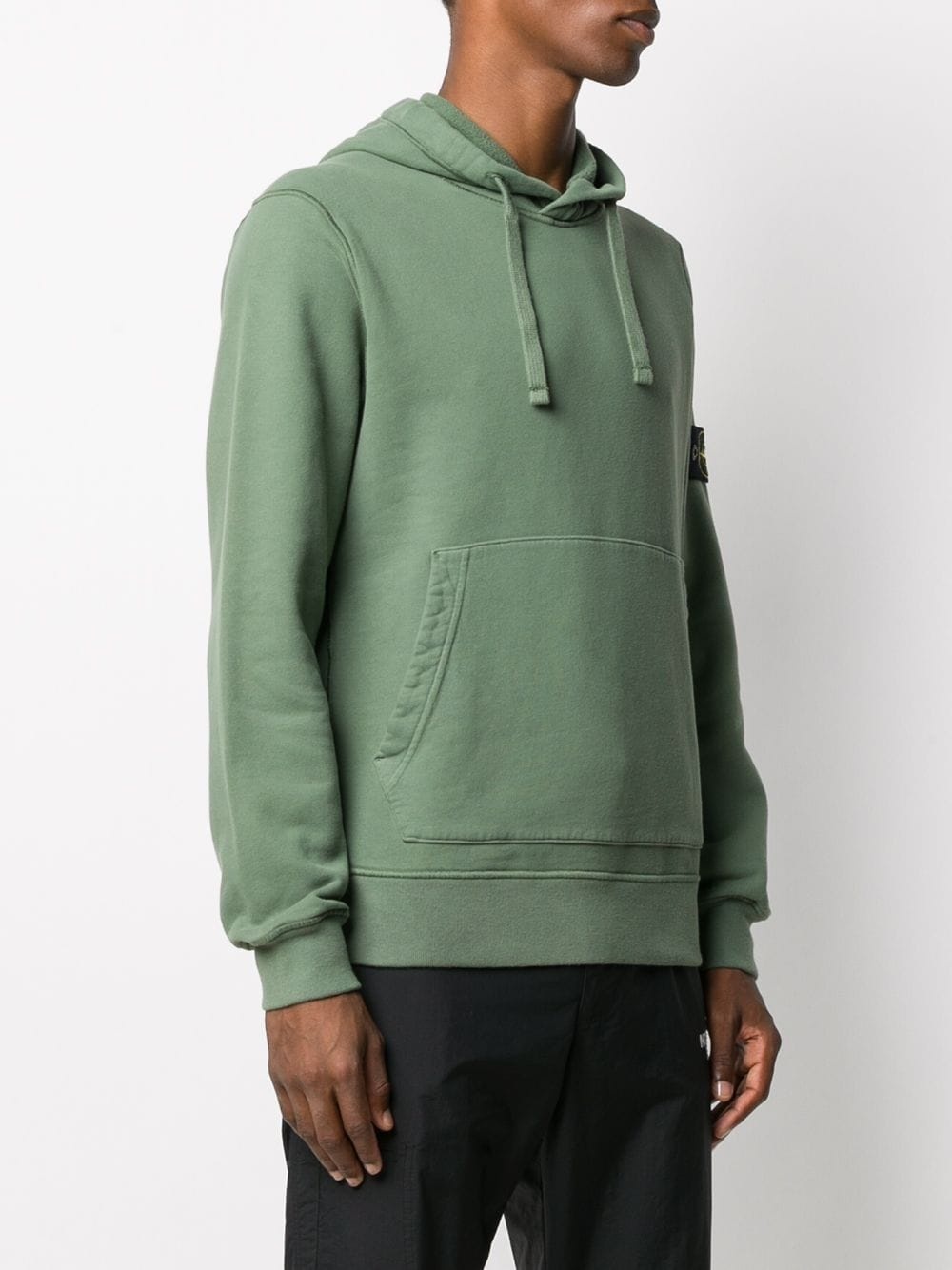 drawstring cotton hoodie - 3