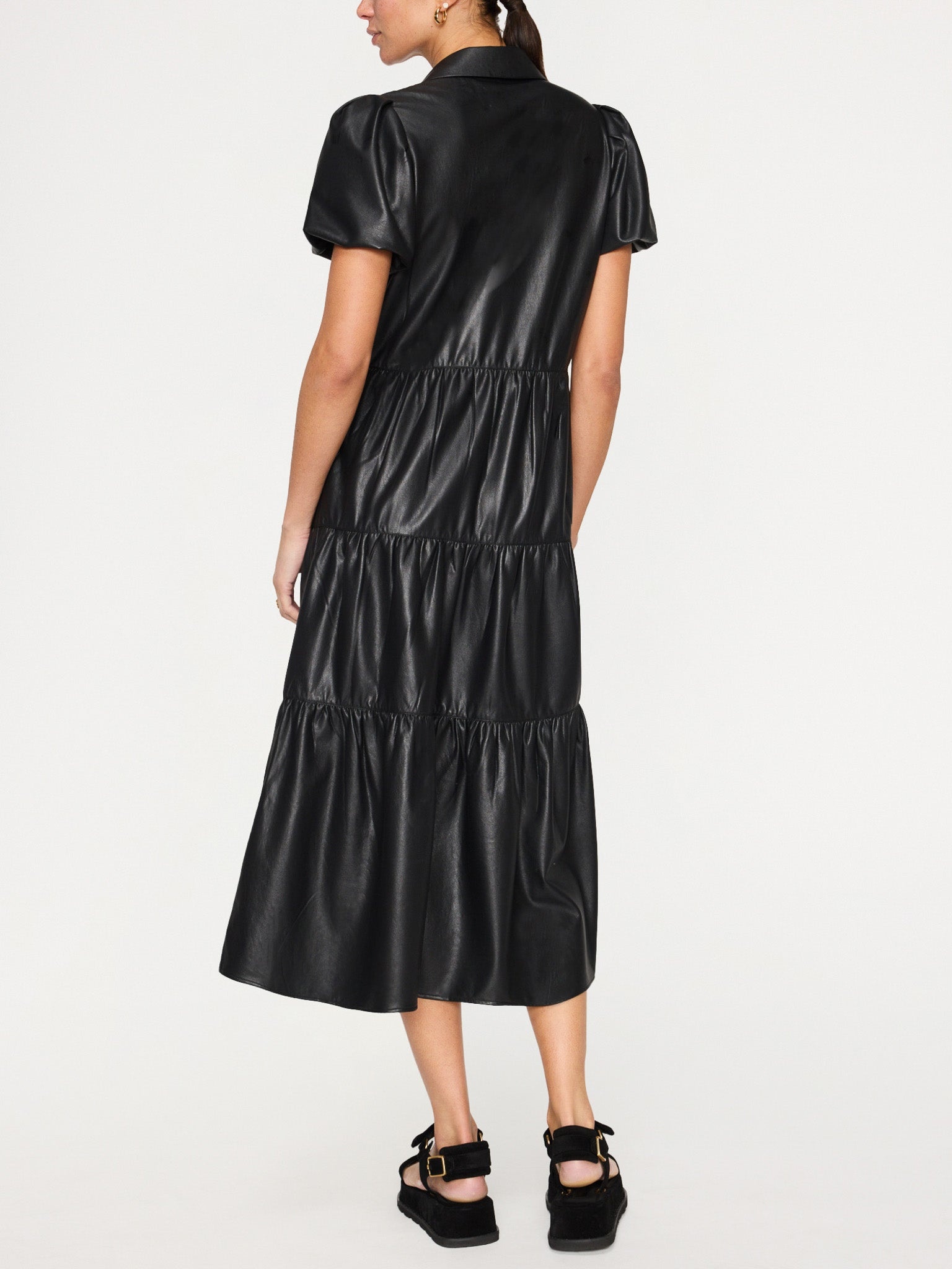 The Havana Vegan Leather Dress - 7