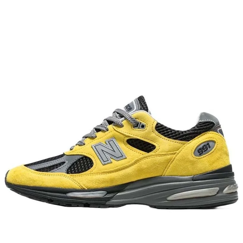 New Balance 991v2 Made In UK 'Yellow Black' U991YK2 - 1