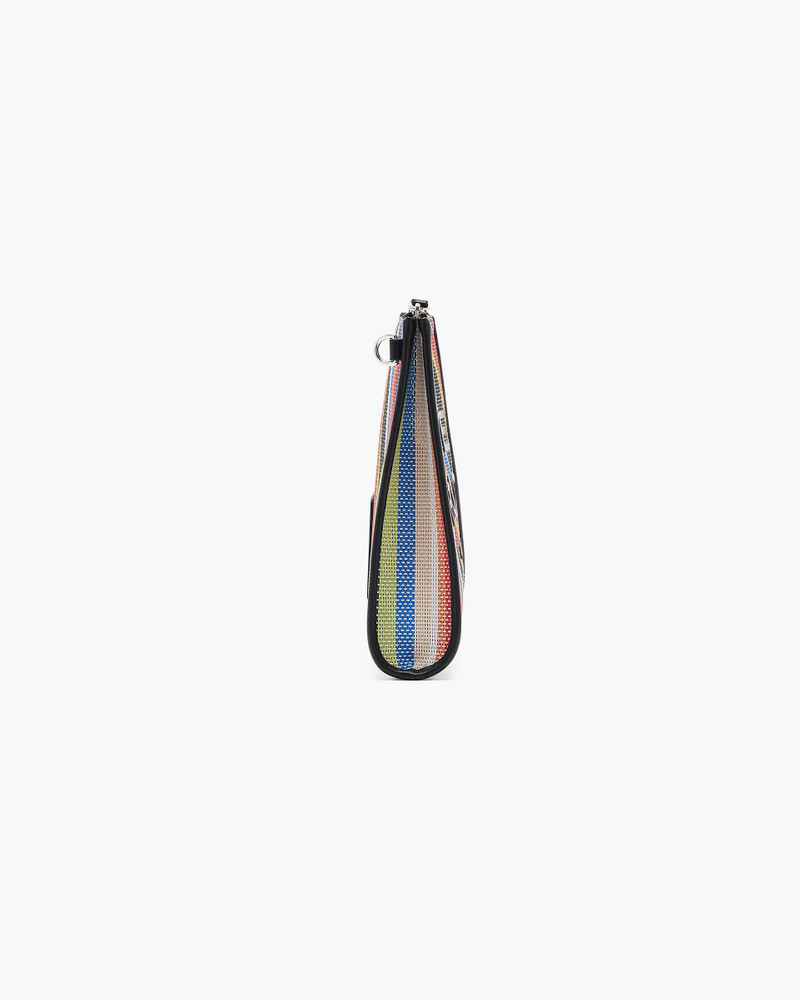 THE STRIPE MESH LARGE POUCH 3