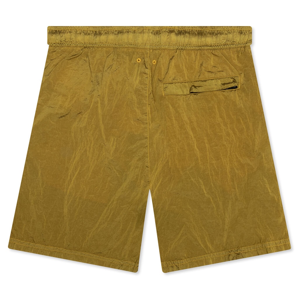 ECONYL REGENERATED NYLON SWIM TRUNKS - YELLOW - 2