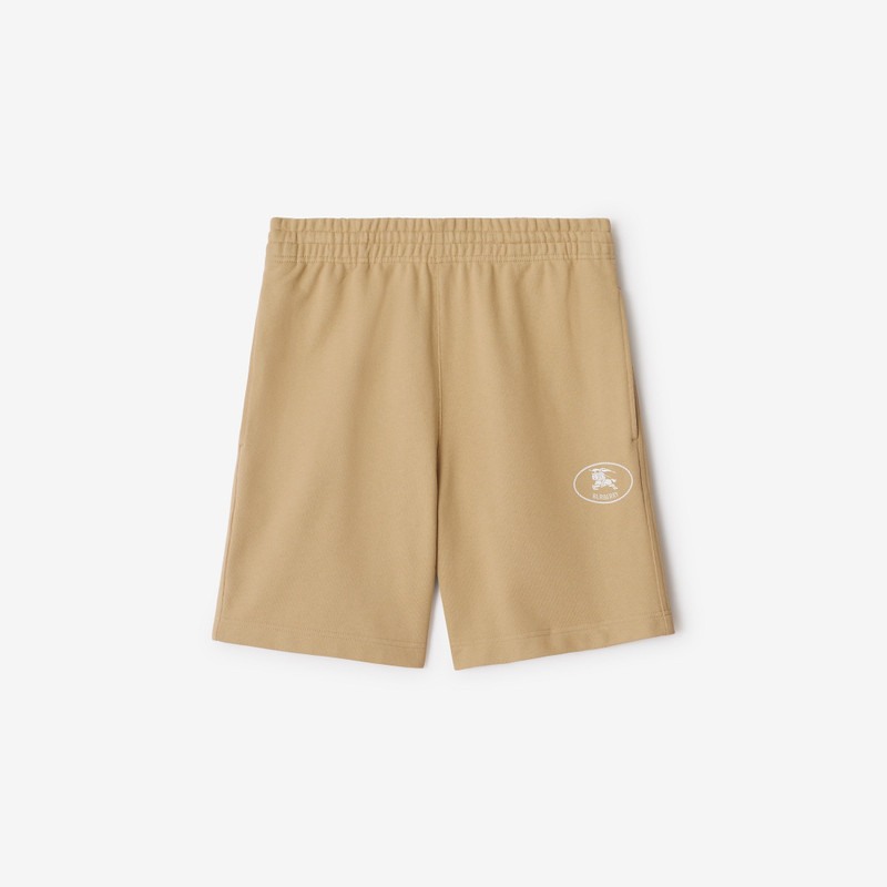 Knight Stamp Cotton Shorts 1