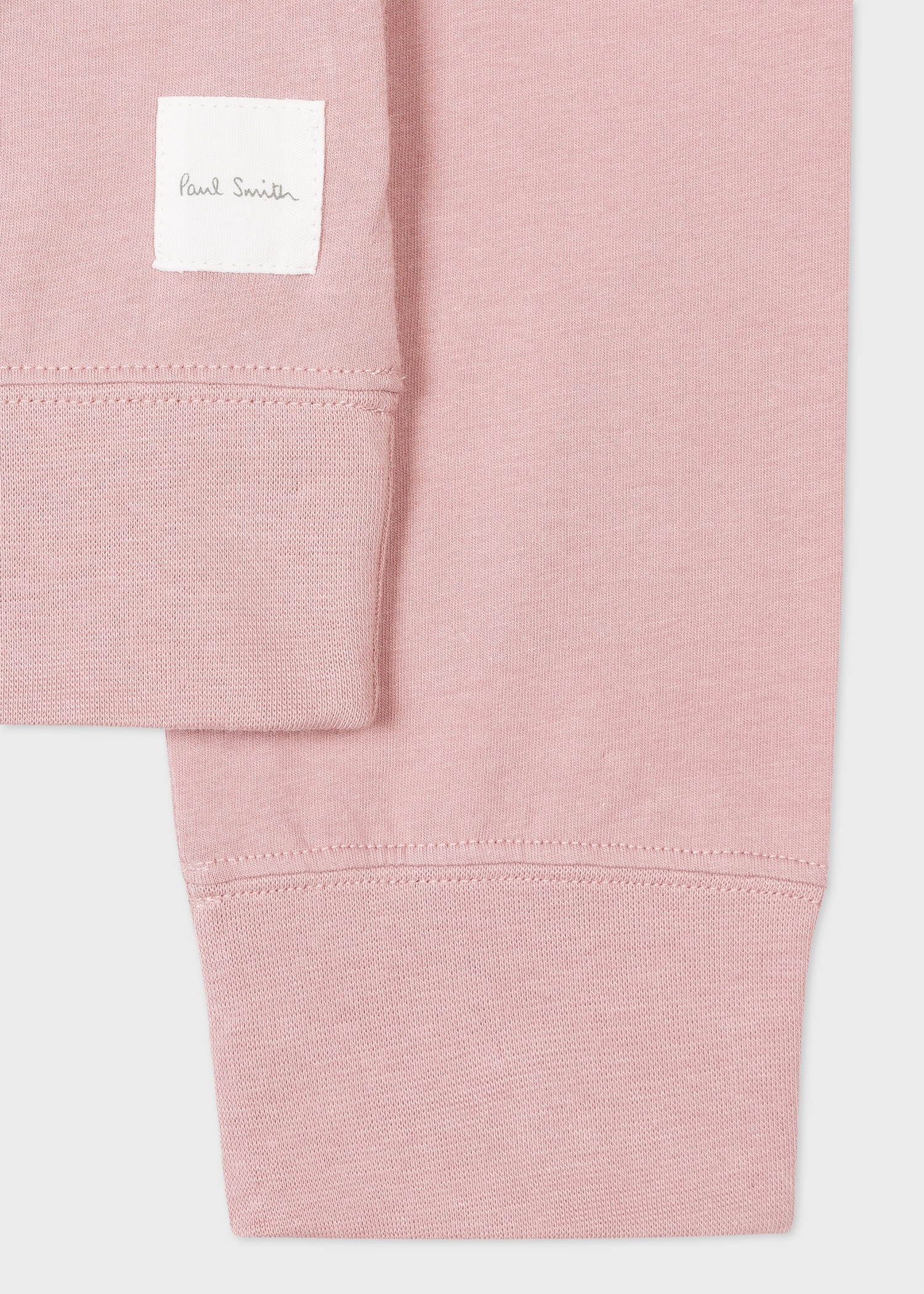 Women's Pink Long Sleeve 'Swirl' Heart Sweatshirt - 2