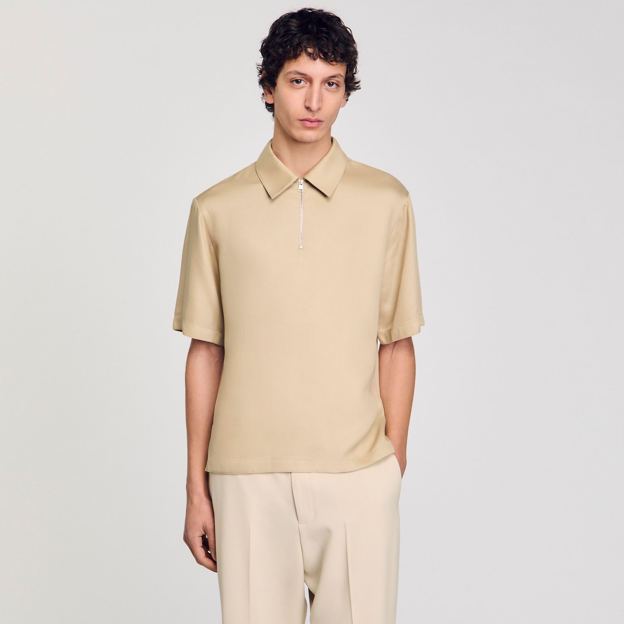 ZIP-NECK POLO SHIRT - 4