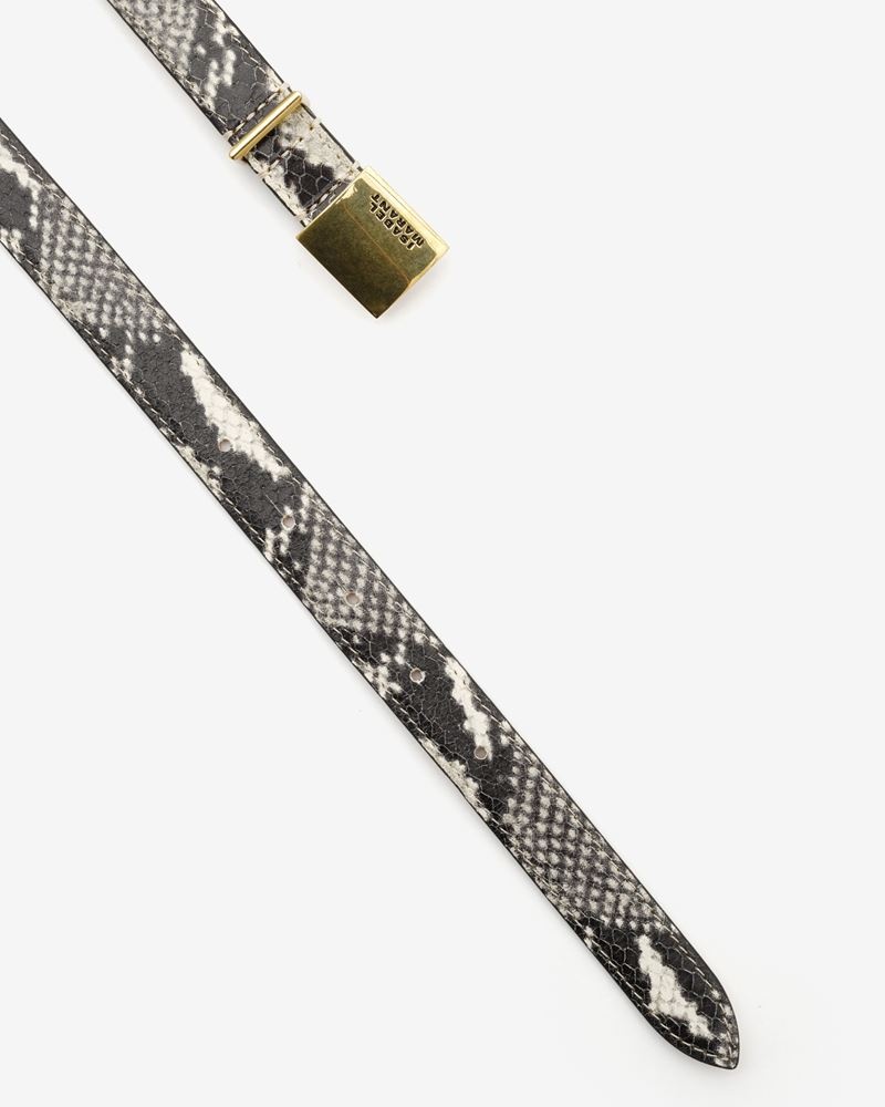 LOWELL LEATHER BELT - 4