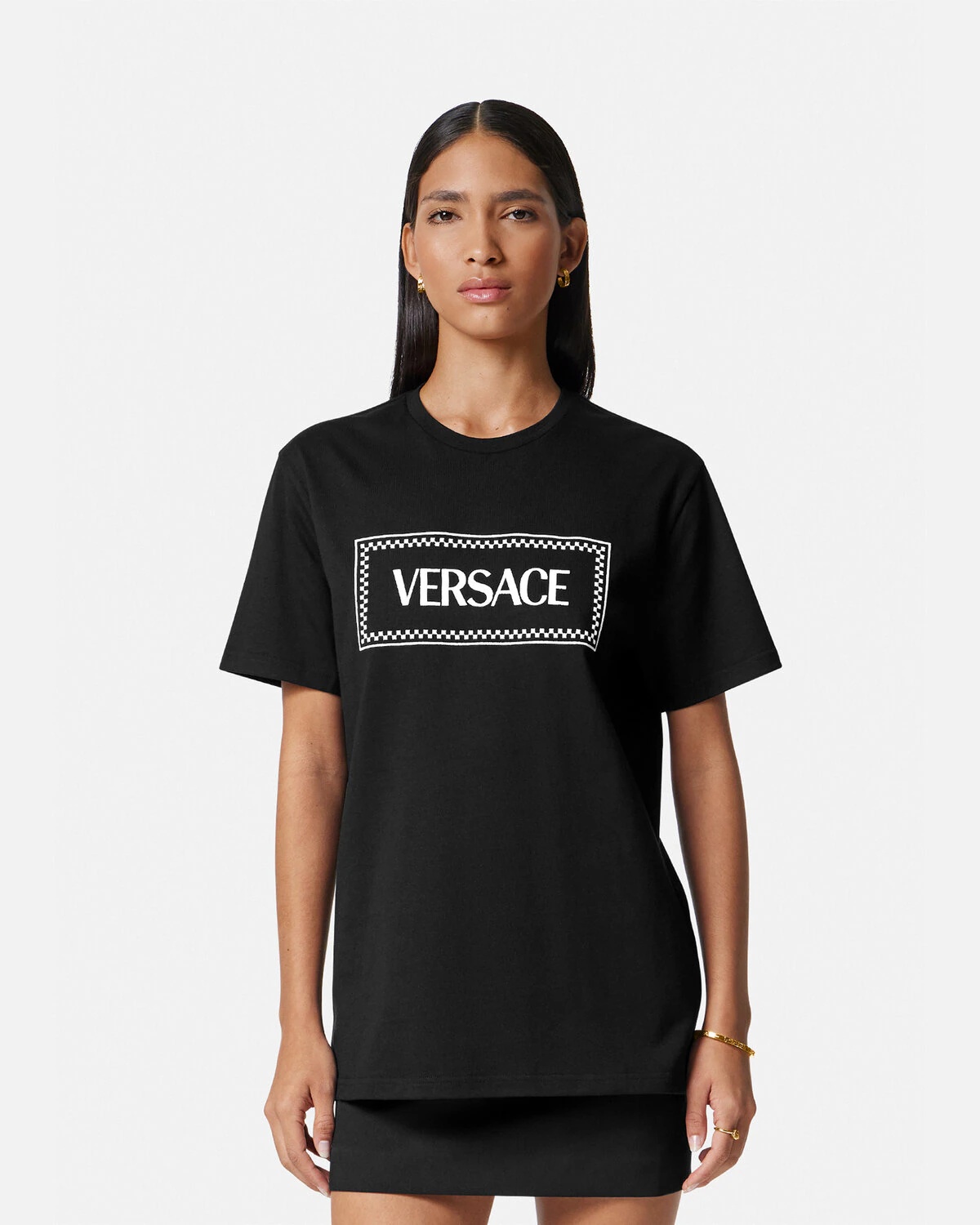 Embroidered '90s Vintage Logo T-Shirt - 4