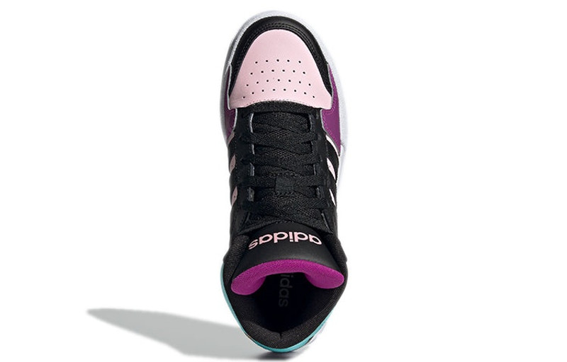 adidas (WMNS) adidas neo Entrap Mid 'Black Pink Yellow' GY7595 outlook