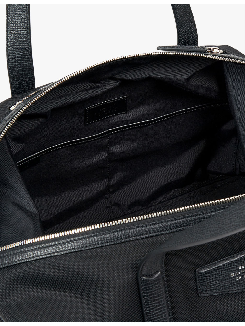 Norton leather-trim canvas travel bag - 5