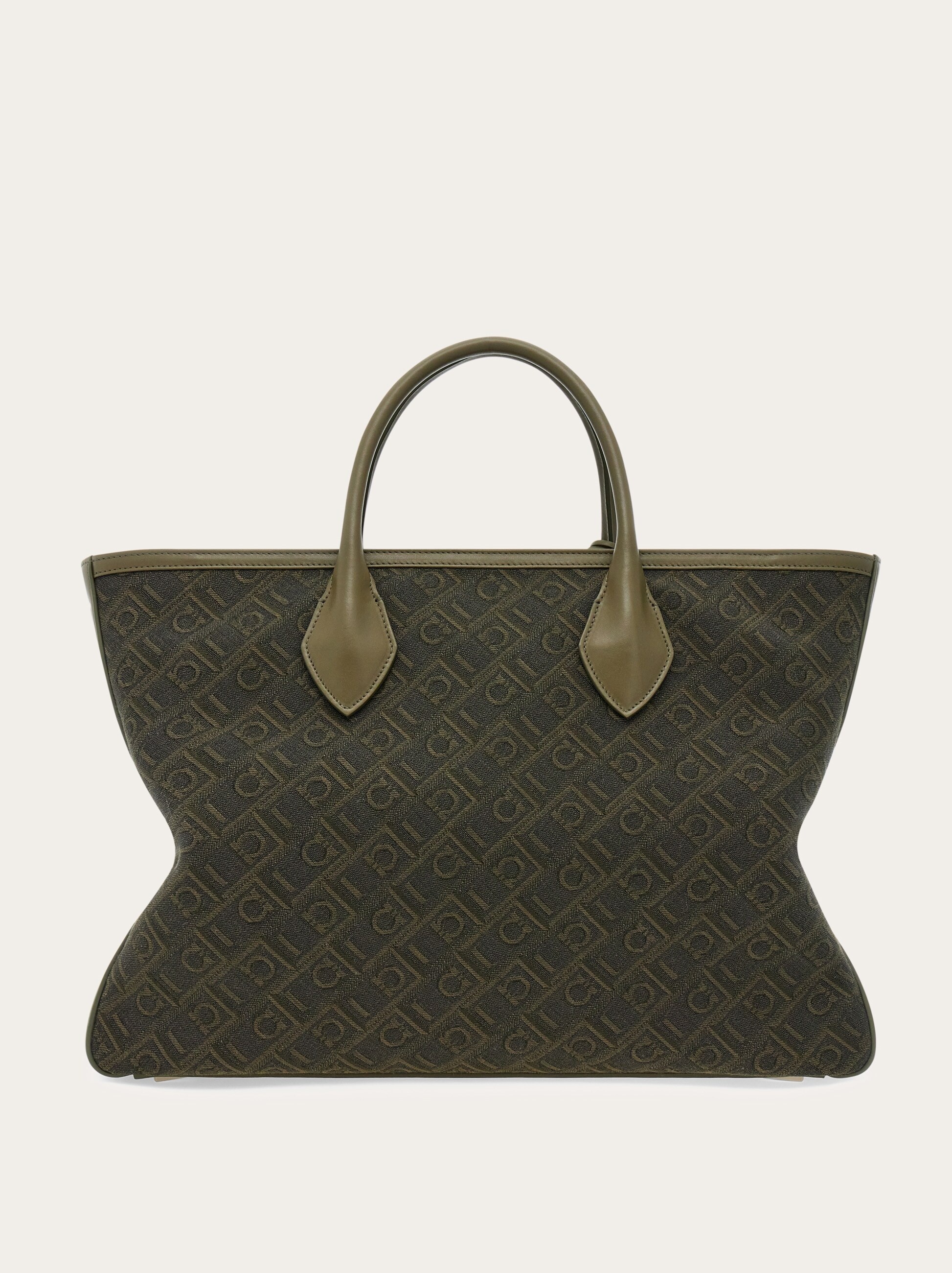Jacquard tote bag (L) - 5