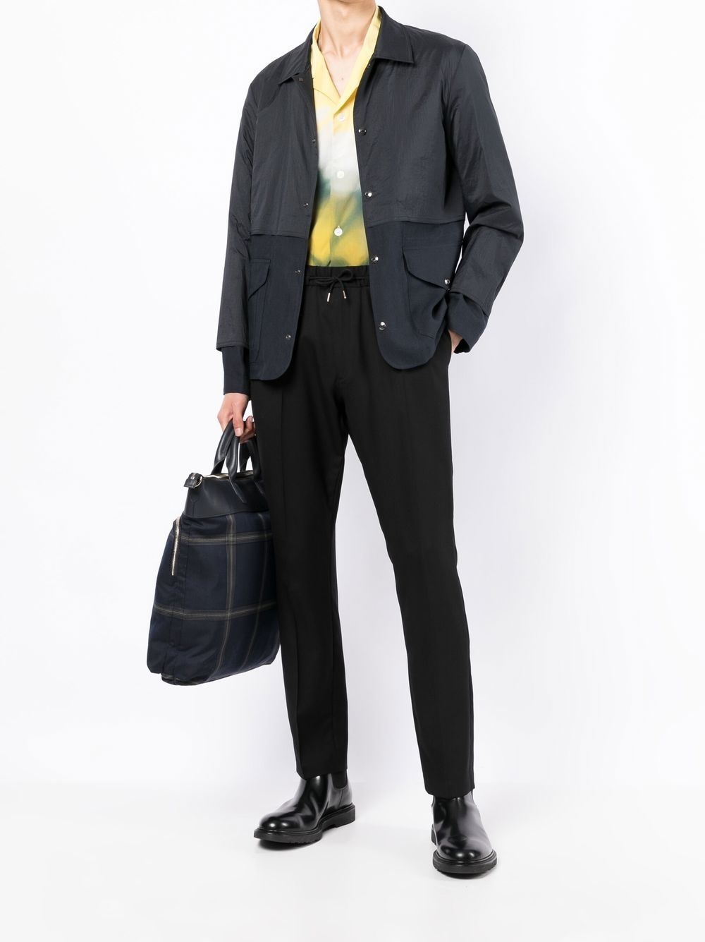 HYBRID LINEN SHIRT JACKET - 4