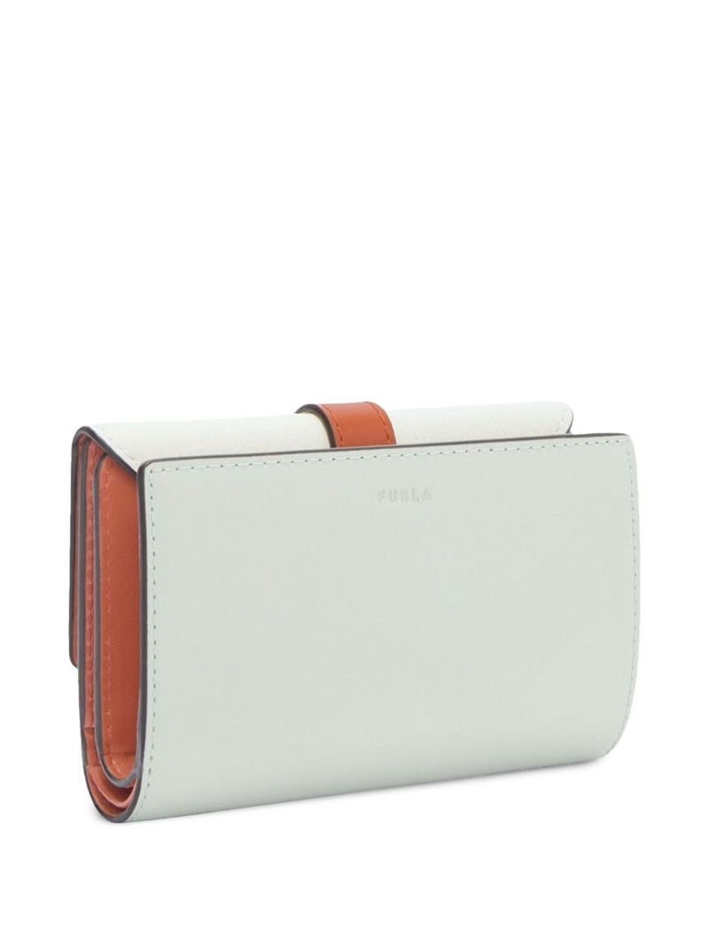 FURLA logo-embossed wallet outlook