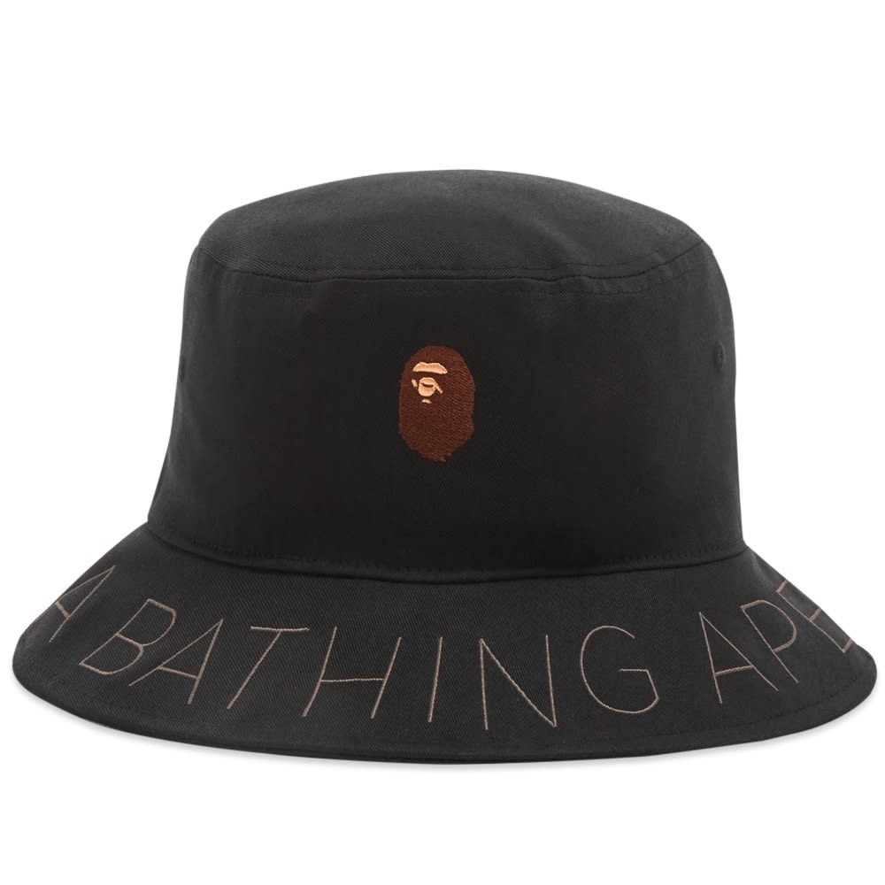 A Bathing Ape Twill Bucket Hat - 1