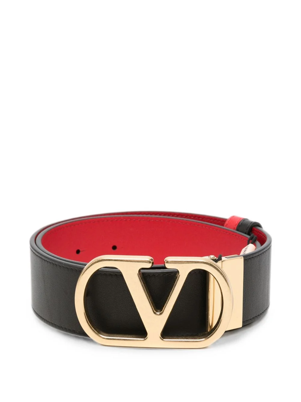 VLogo Signature leather belt - 1