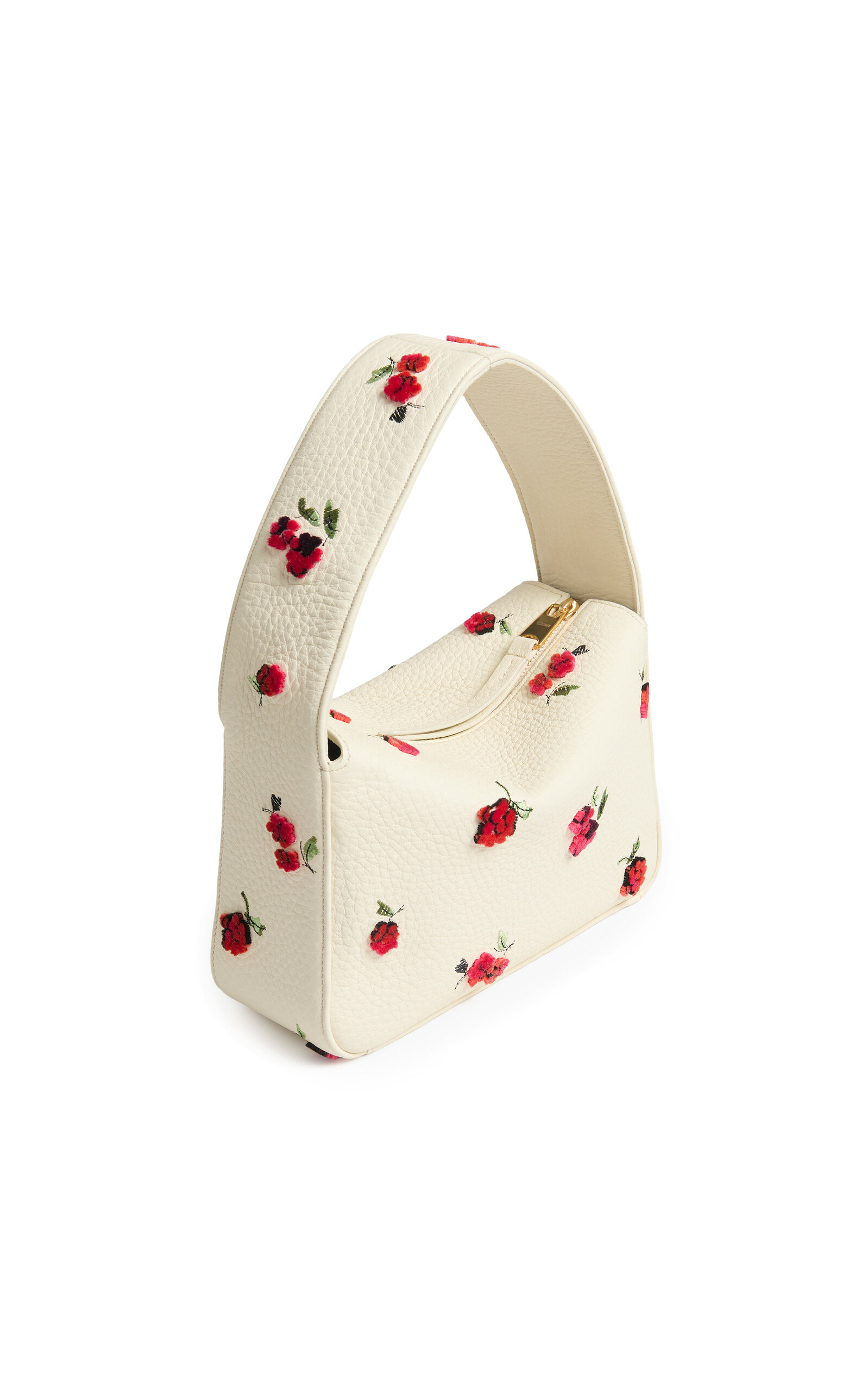 Elena Small Leather Handbag ivory - 5