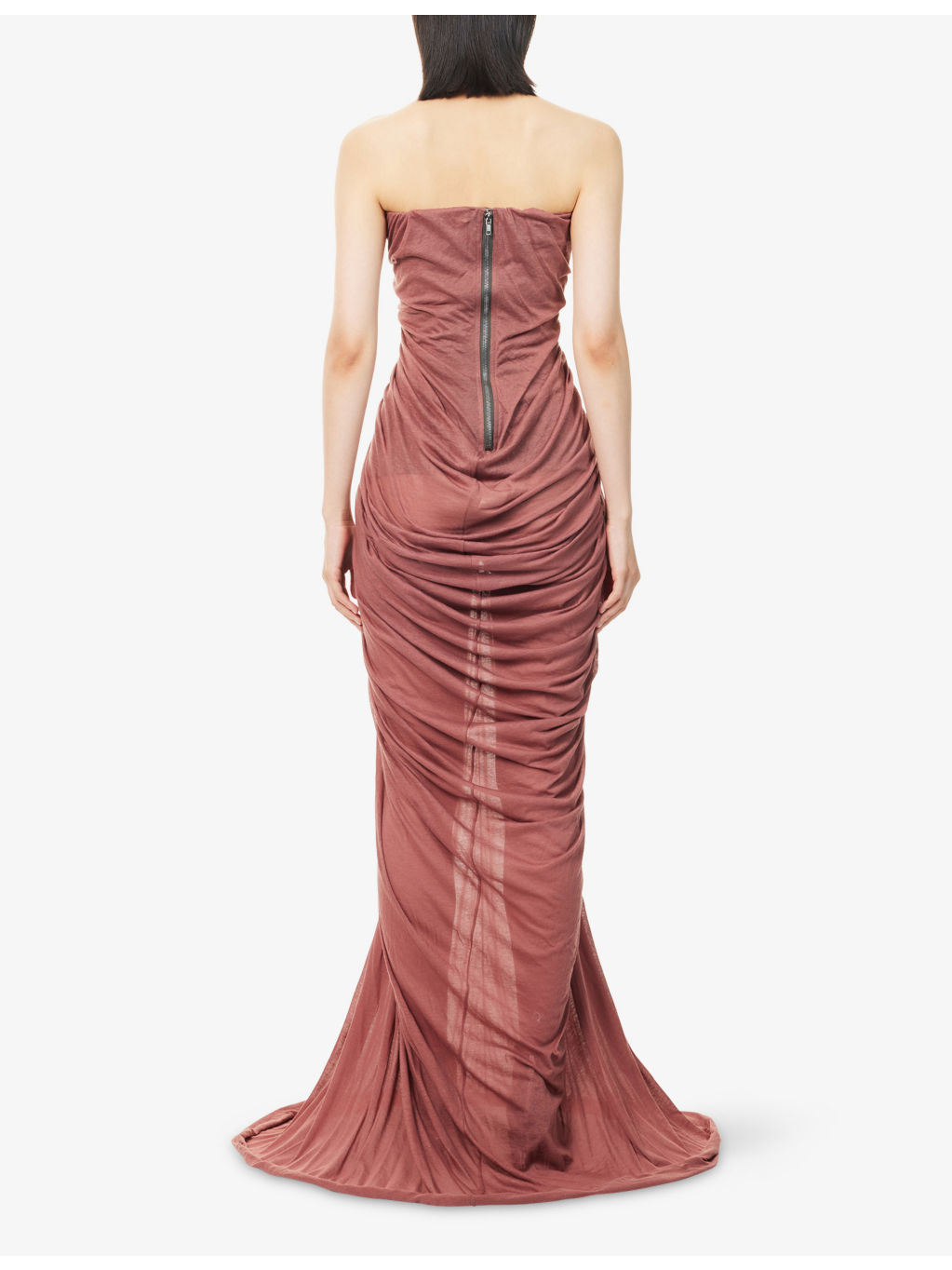 Radiance Bustier Cotton-Jersey Gown - 4