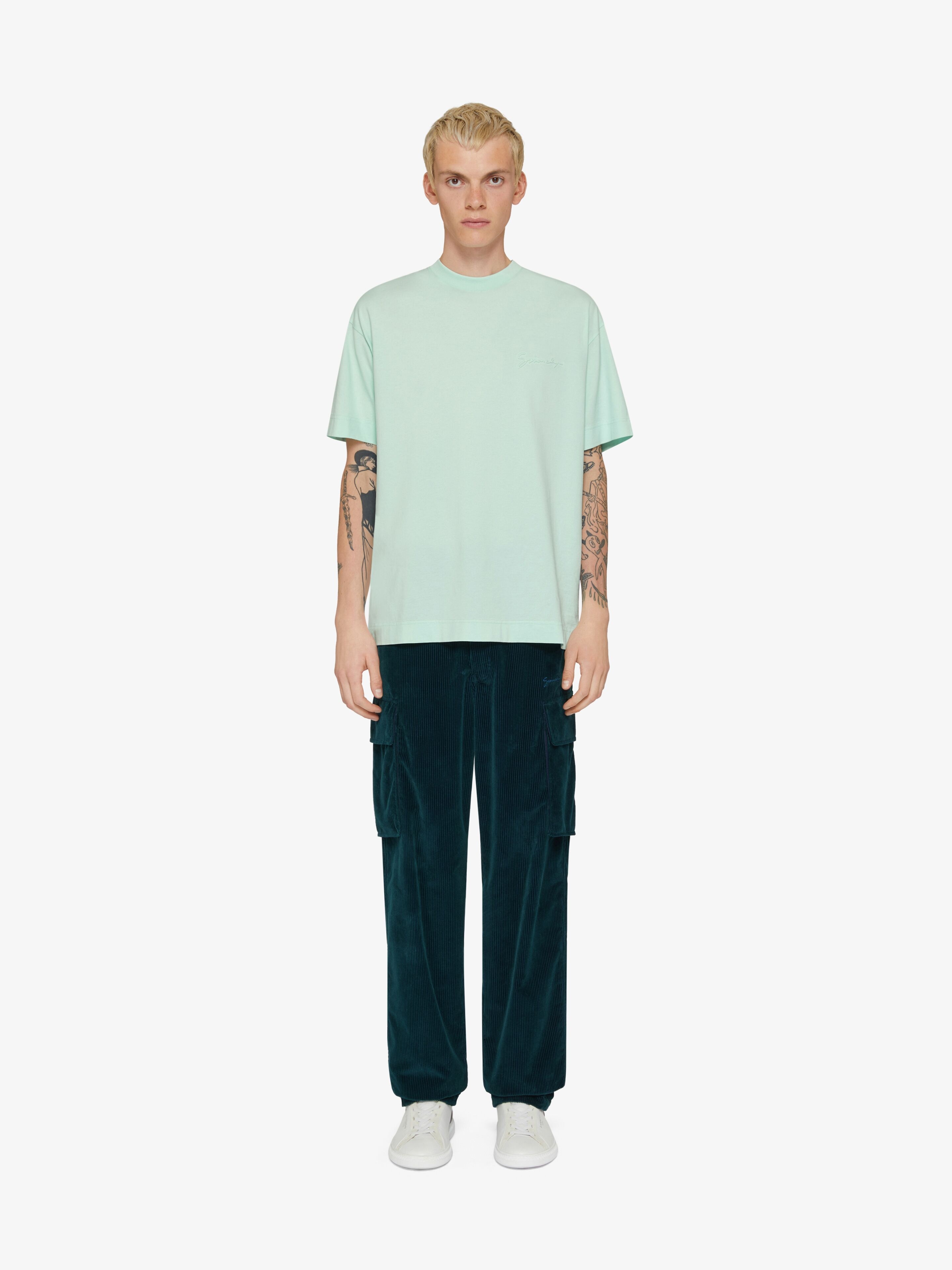 CARGO PANTS IN CORDUROY - 2