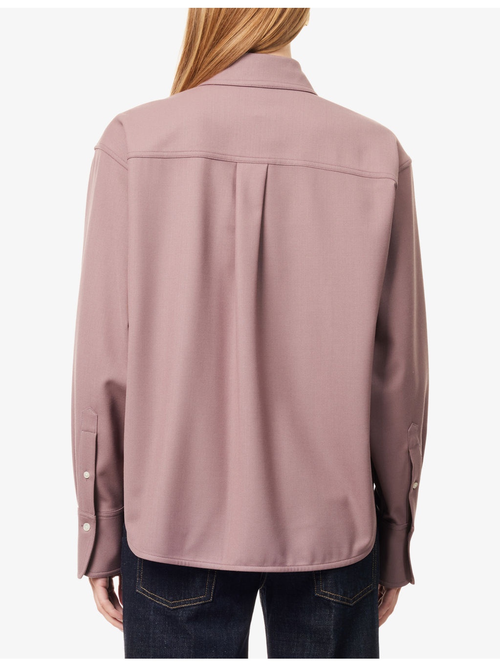 Logo-Embroidered Long-Sleeve Woven Shirt - 4