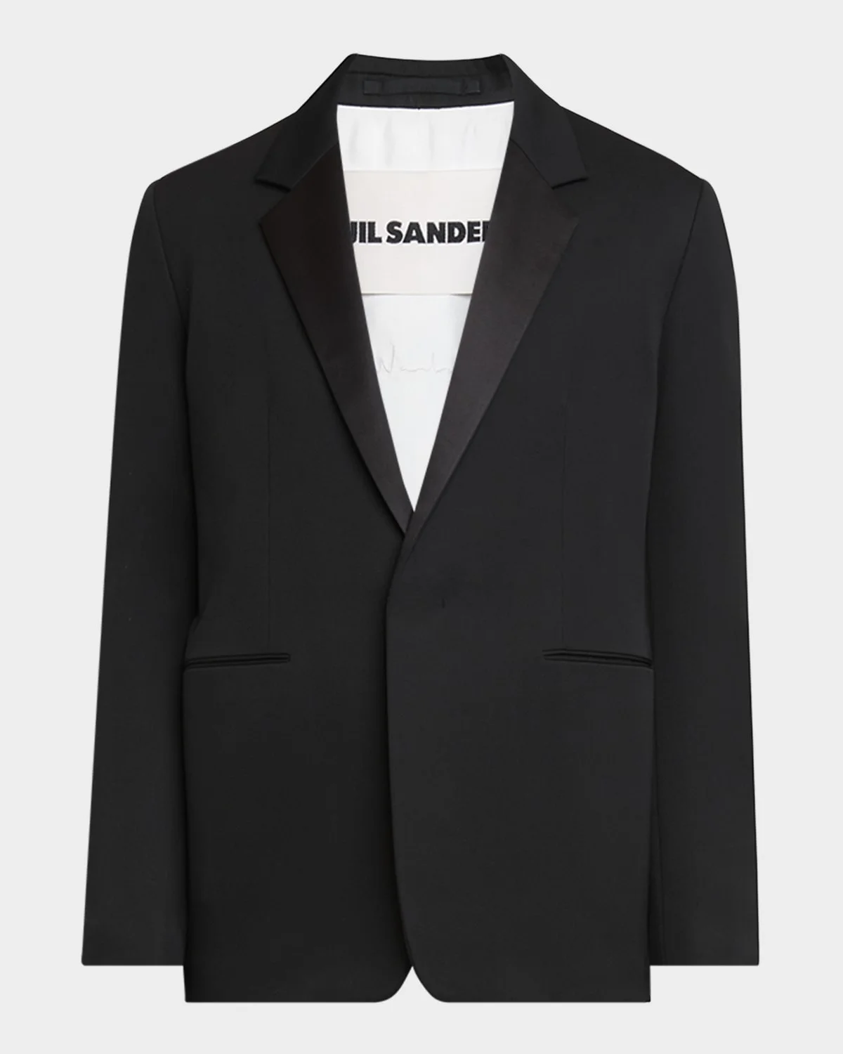 Men's Tailored Wool Suit - 1