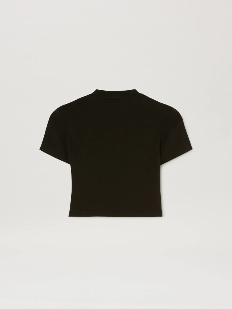 Palm Angels Logo fitted T-shirt black outlook