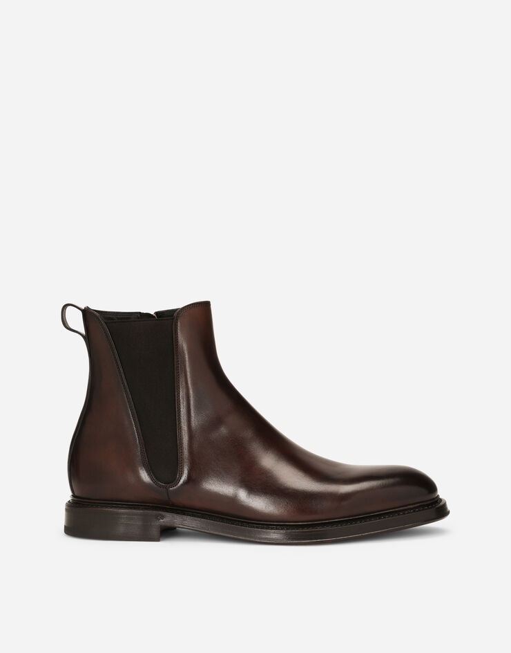 Hand-painted calfskin Chelsea boots - 1