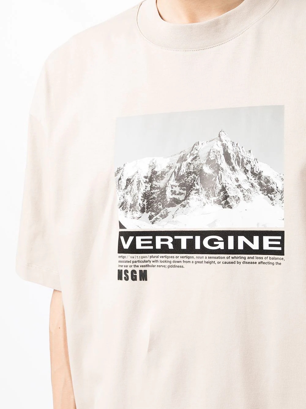 mountain print T-shirt - 5