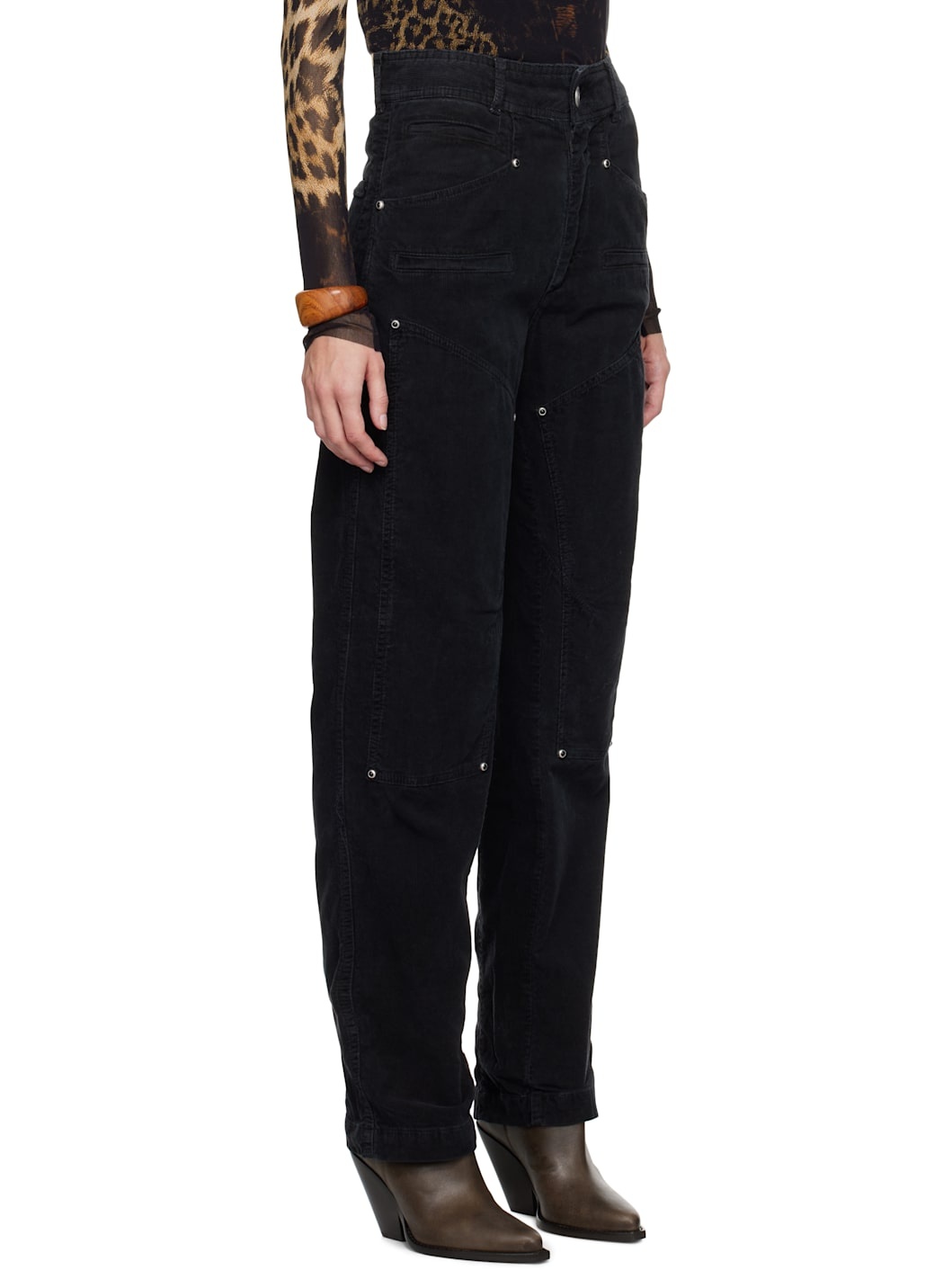 Black Emmy Trousers - 2