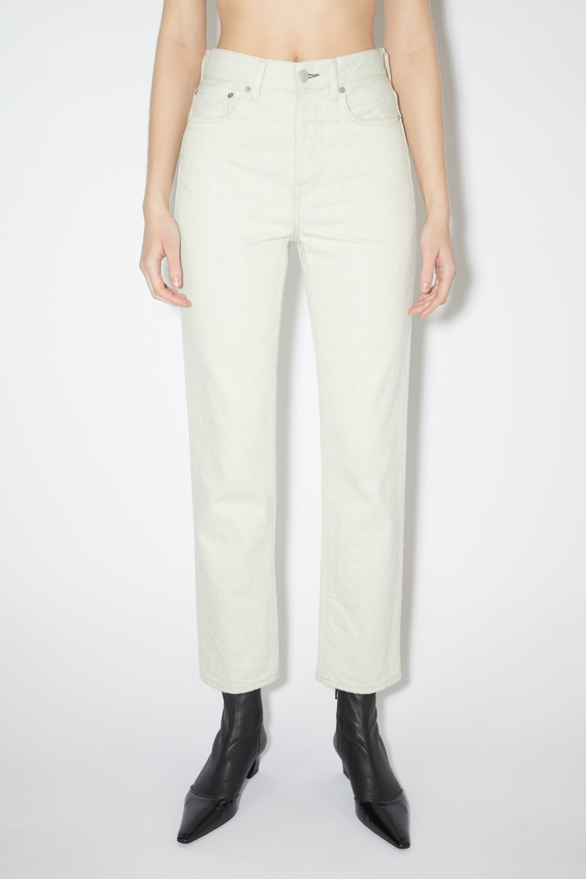 Regular fit jeans - Mece - Ecru/ecru - 2