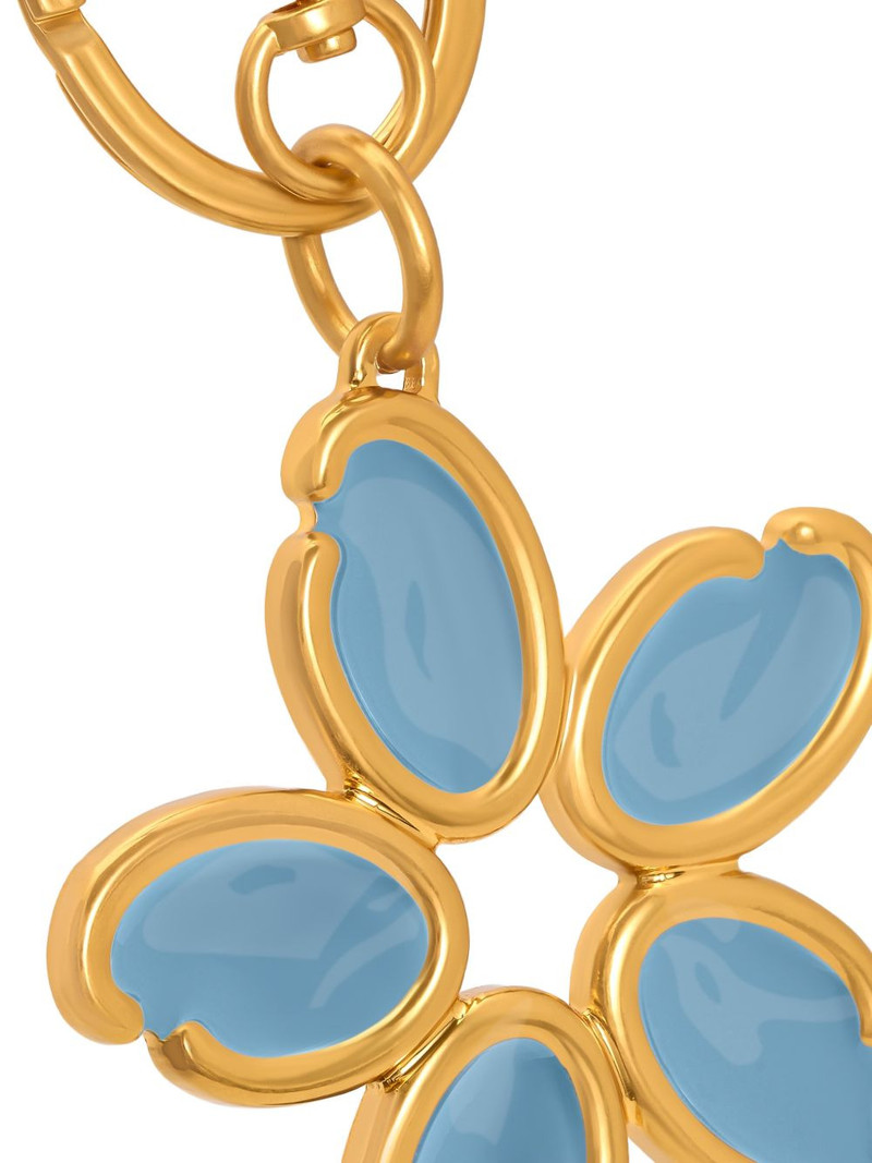 O Flower charm keyring 3