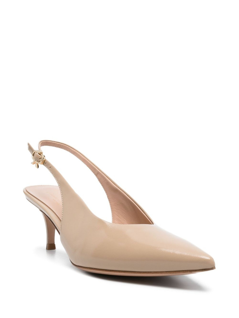 Gianvito Rossi 55mm Robbie Sling pointed-toe pumps outlook