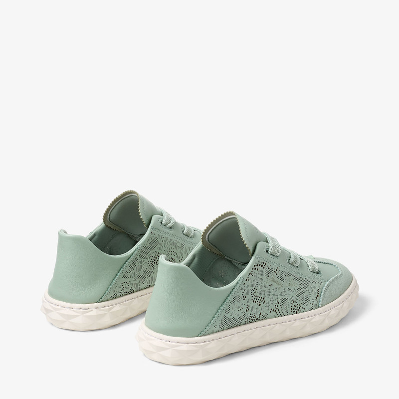 JIMMY CHOO Diamond Light Flex F
Verde Leather Mix and Perforated Leather Lace Low Top Trainers outlook