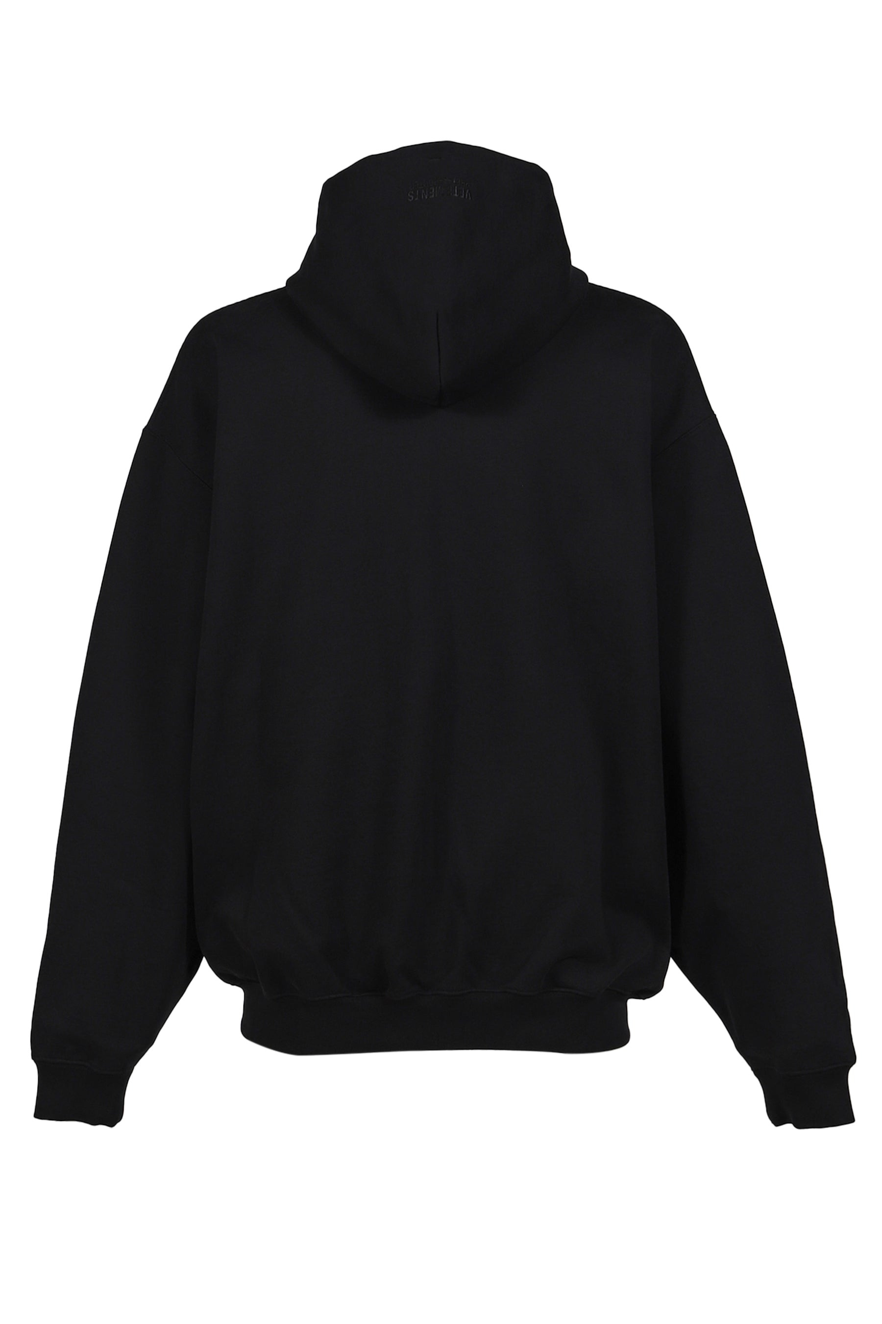 LOGO OVERSIZED ZIP-UP HOODIE / BLK - 7