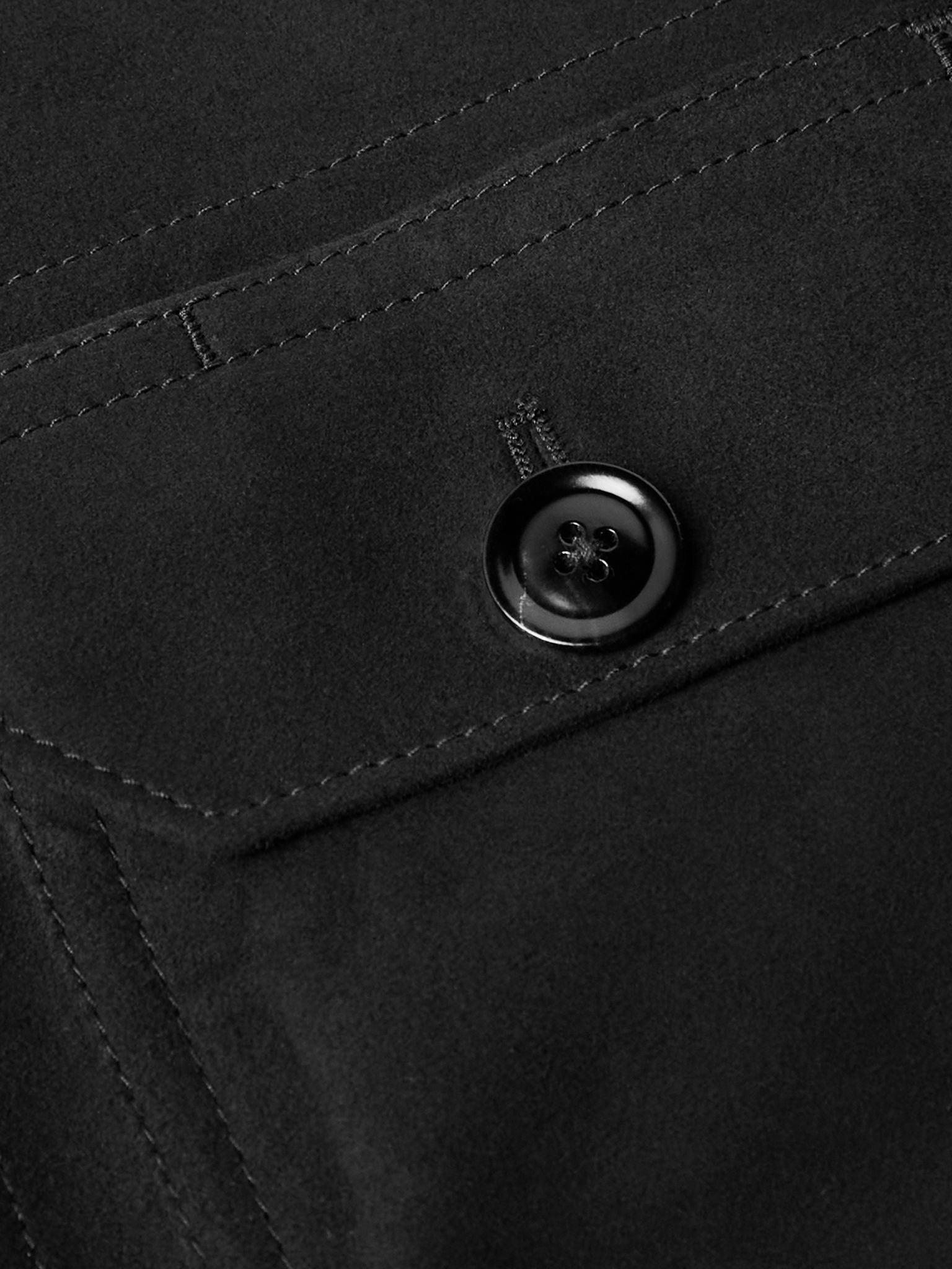 Suede Jacket Black - 5