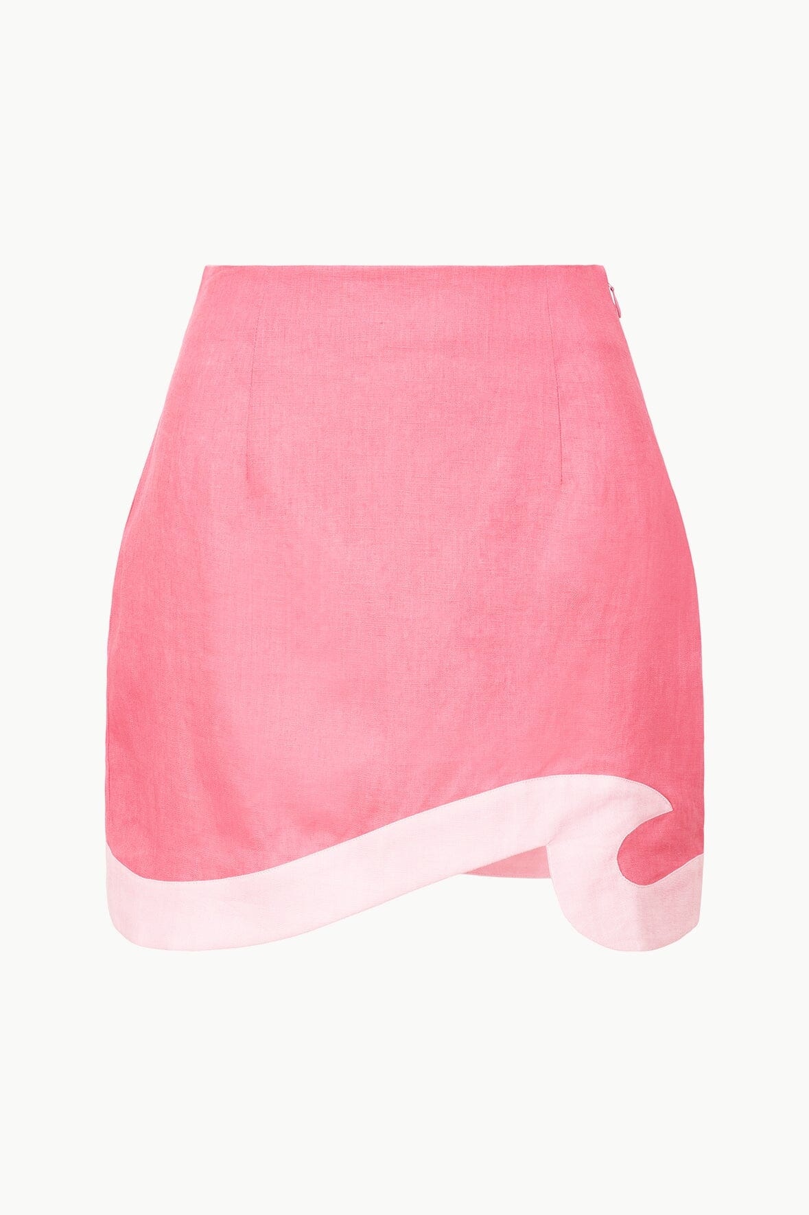 STAUD LEANDRO SKIRT CORAL PARADISE PEARL PINK - 1