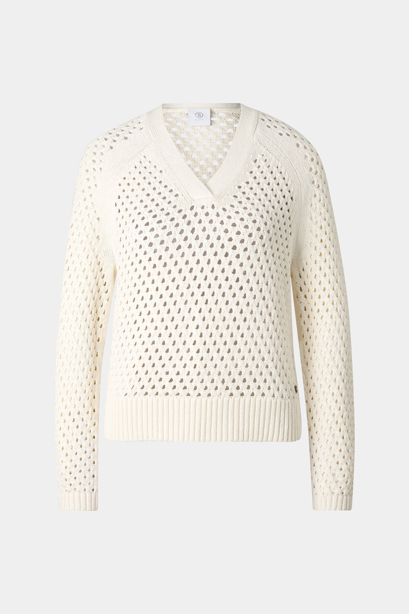 Arundel pullover in Cream 1