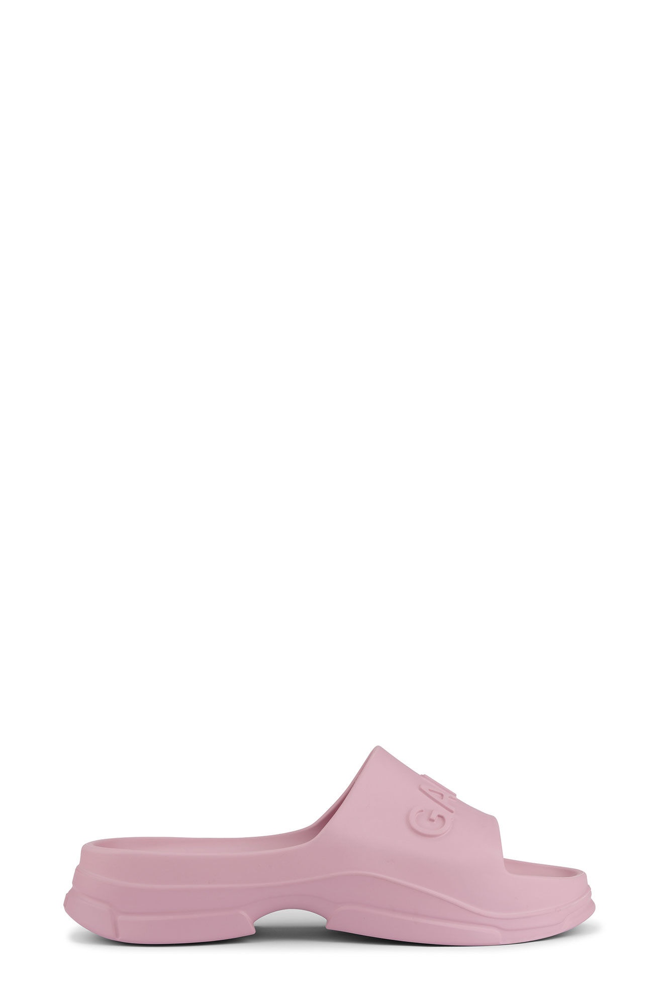 LIGHT PINK POOL SLIDE SANDALS - 1