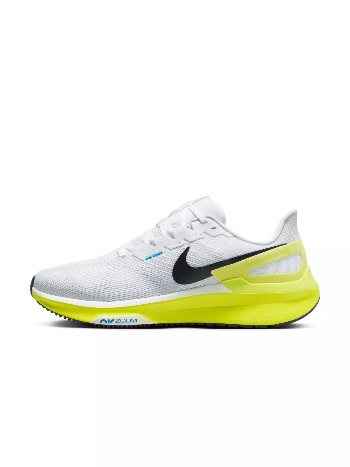 Structure 25 "White/Cyber/Photo Blue/Black" Men's Running Shoe - 2