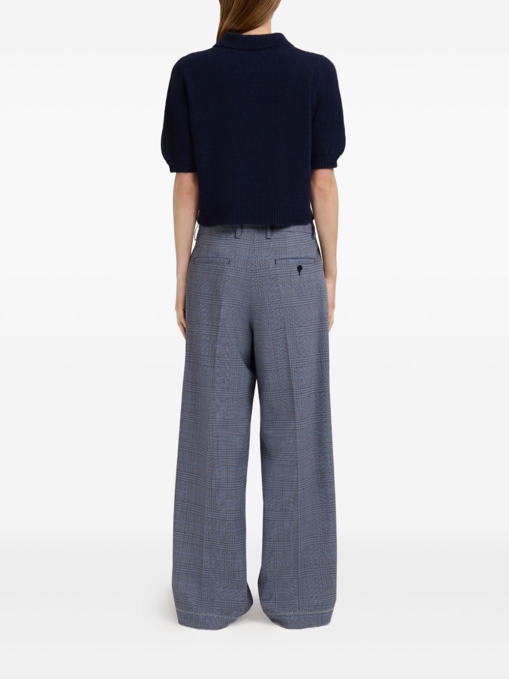 Prince of Wales-check trousers - 4