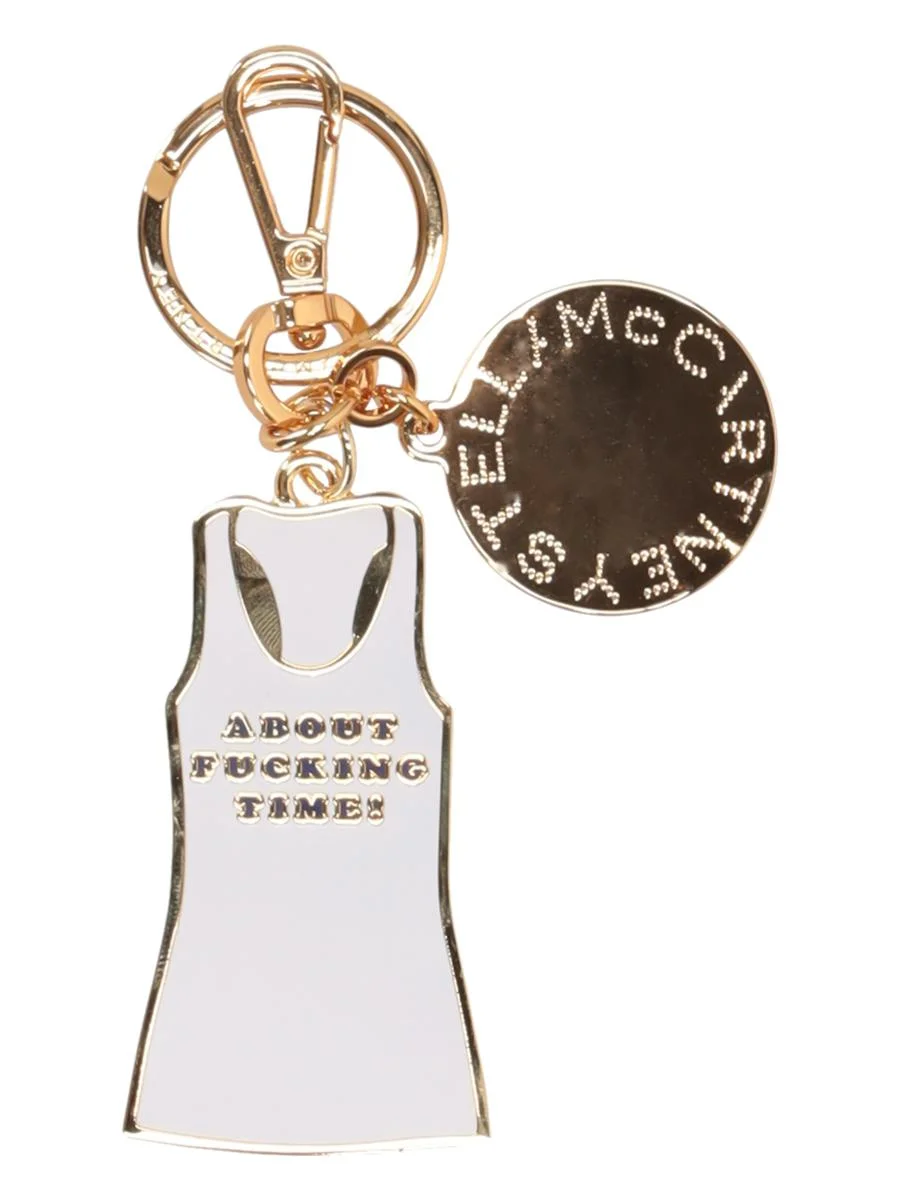 Stella McCartney About F*Cking Time Tank Top Charm Brass & Enamel - 1
