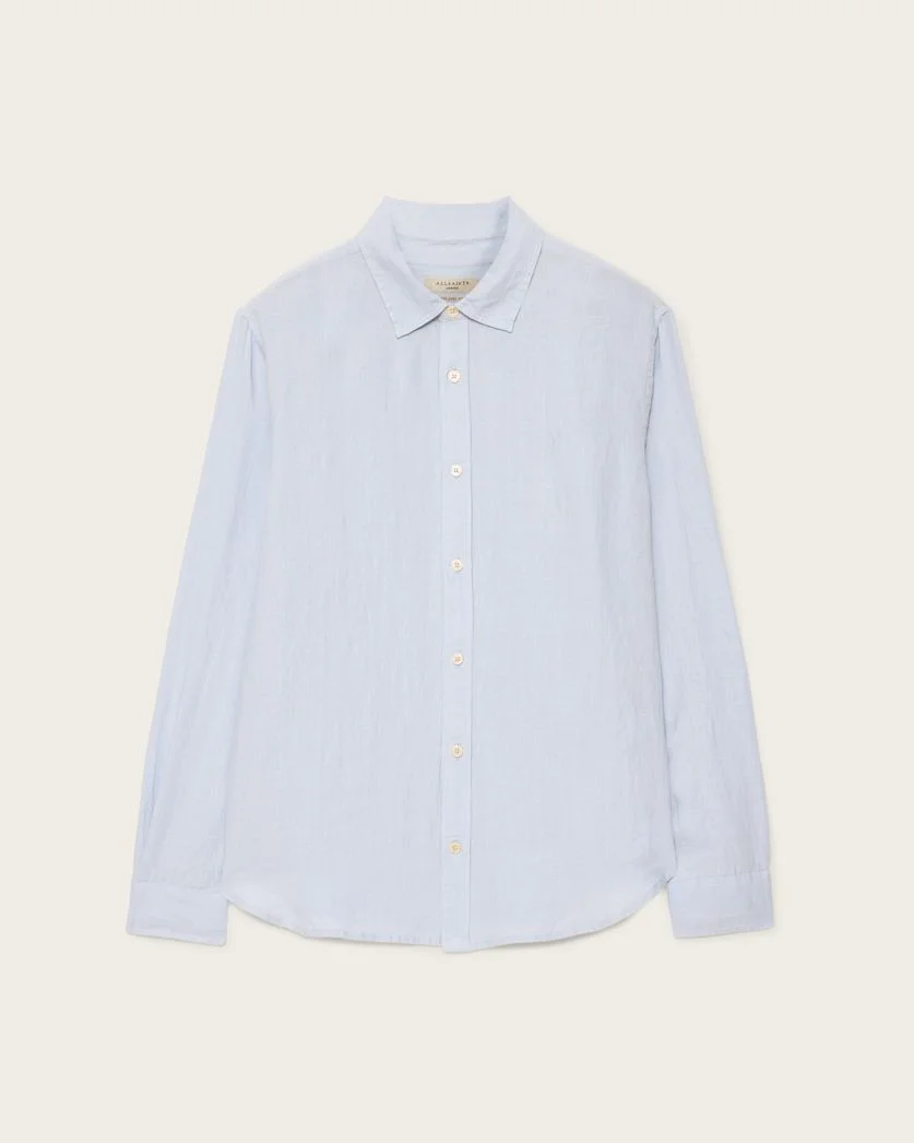LOOM LONG SLEEVE LINEN SHIRT - 1