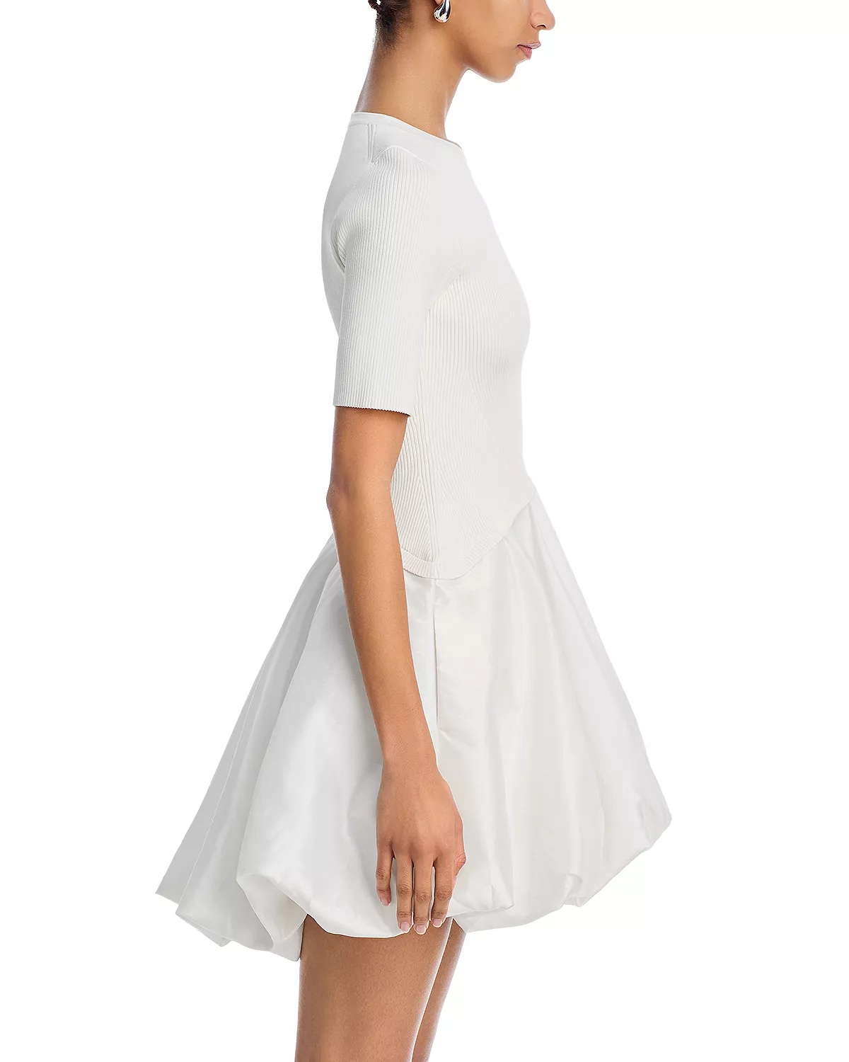 Kenny Short Sleeved Bubble Mini Dress - 5